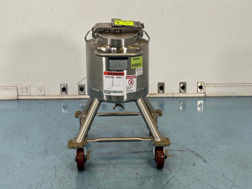 Image of Mueller 10 Gallon Stainless Steel Mixing Tank